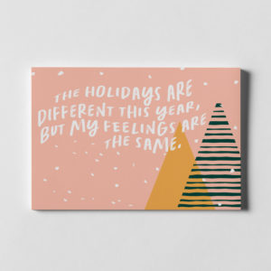 holidays are different card | ampersand & ampersand