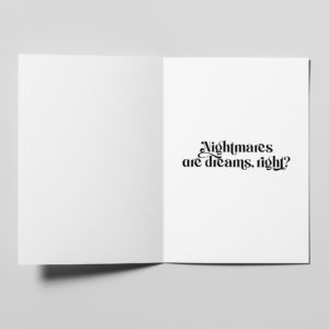 The Year Our Dreams Came True Card