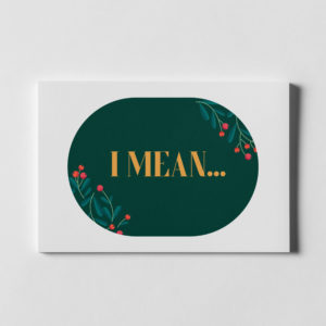 No Words Holiday Card Pack (6)