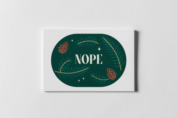 No Words Holiday Card Pack (6) - Image 5