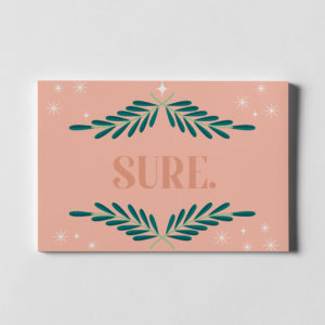 No Words Holiday Card Pack (6)