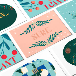 No Words Holiday Card Pack (6)