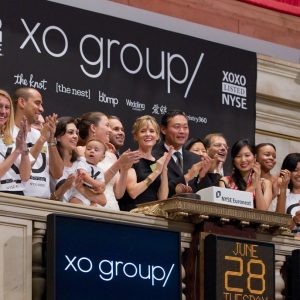 xo branding bell ringing on the stand | ampersand brand development