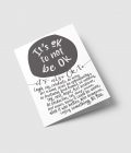 ok to not be ok-card | ampersand