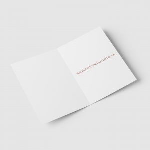 Just the right words Card