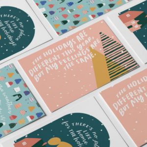 "Happy" Holidays Card Bundle (3)