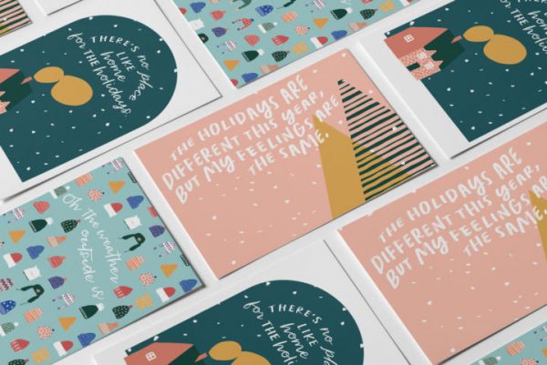 "Happy" Holidays Card Bundle (3)