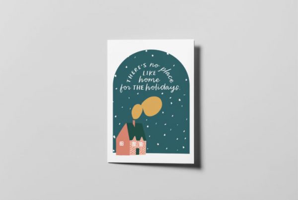 no place like home card | ampersand & ampersand