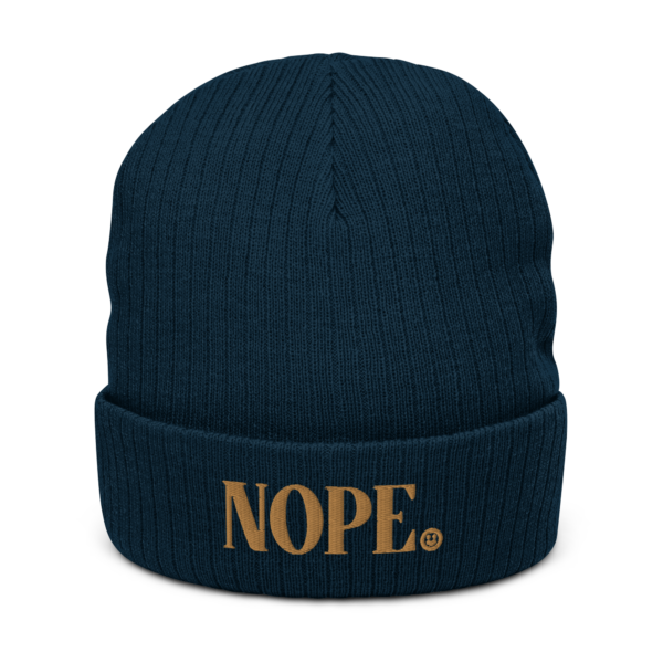 Nope ✨recycled cuffed beanie - Image 2