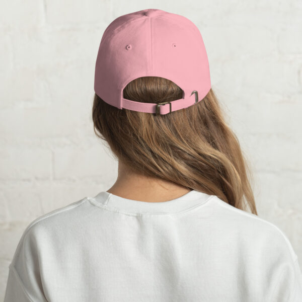 Ampersand blush dad hat - Image 4