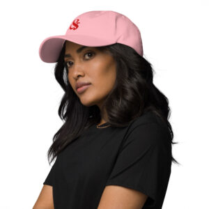 Ampersand blush dad hat