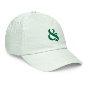 Ampersand pastel baseball hat